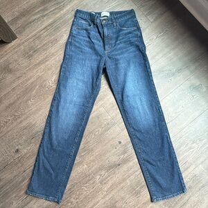 Universal Thread Goods Co High Rise 90s Straight size 6 Regular Dark Wash NWOT